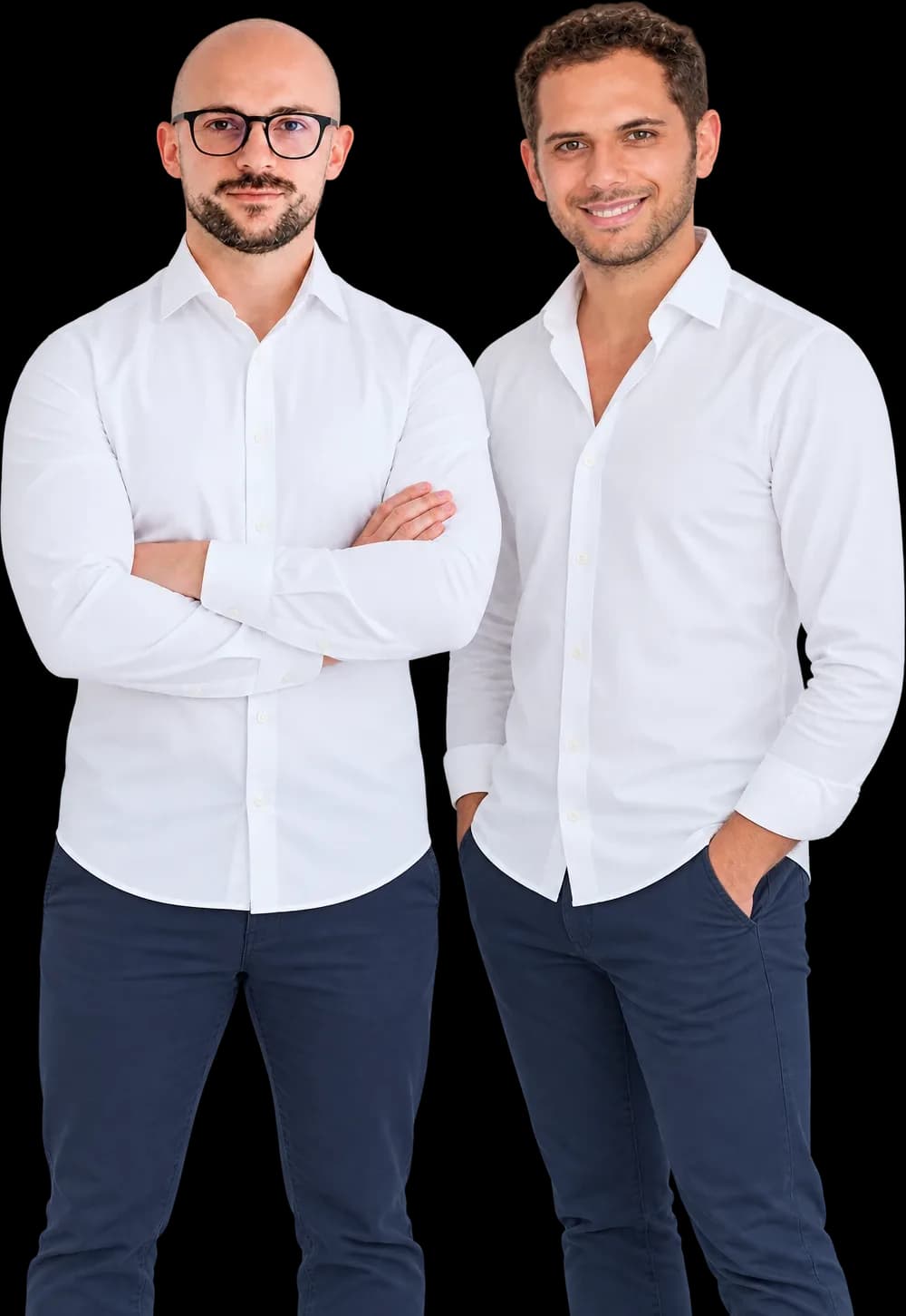 Fabrizio Scoglio and Claudio Bernasconi, co-founders of Menford